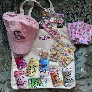 LaCroix Tote & Accessories HAUL - Pink & Pastel Can Graphics